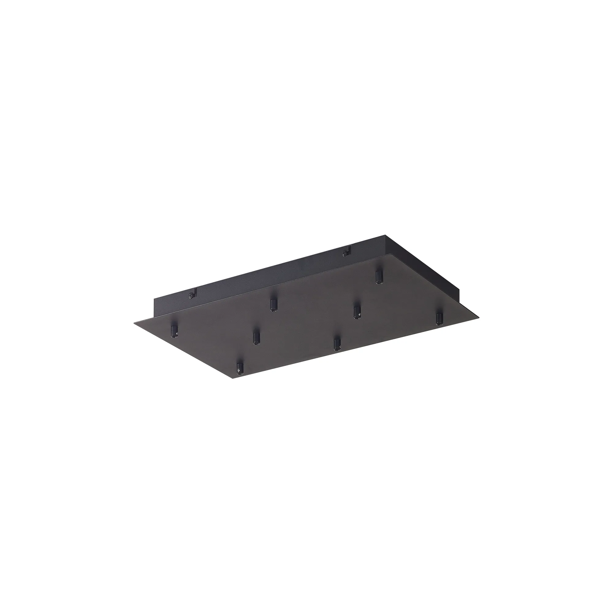 M8545  Tonic 8 Hole 500 x 300mm Rectangular Canopy Kit Black